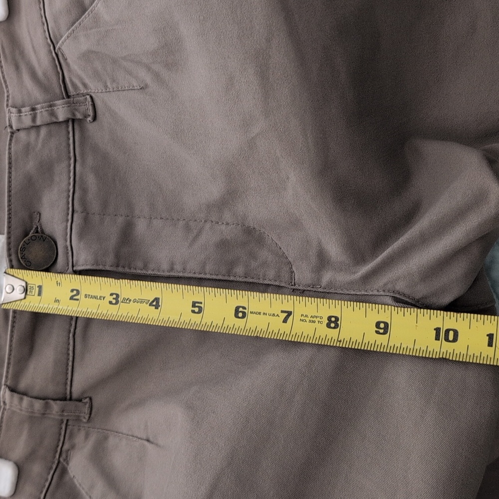 Nordstrom Caslon Khaki tan Chino Pants Size 10 - Picture 10 of 10